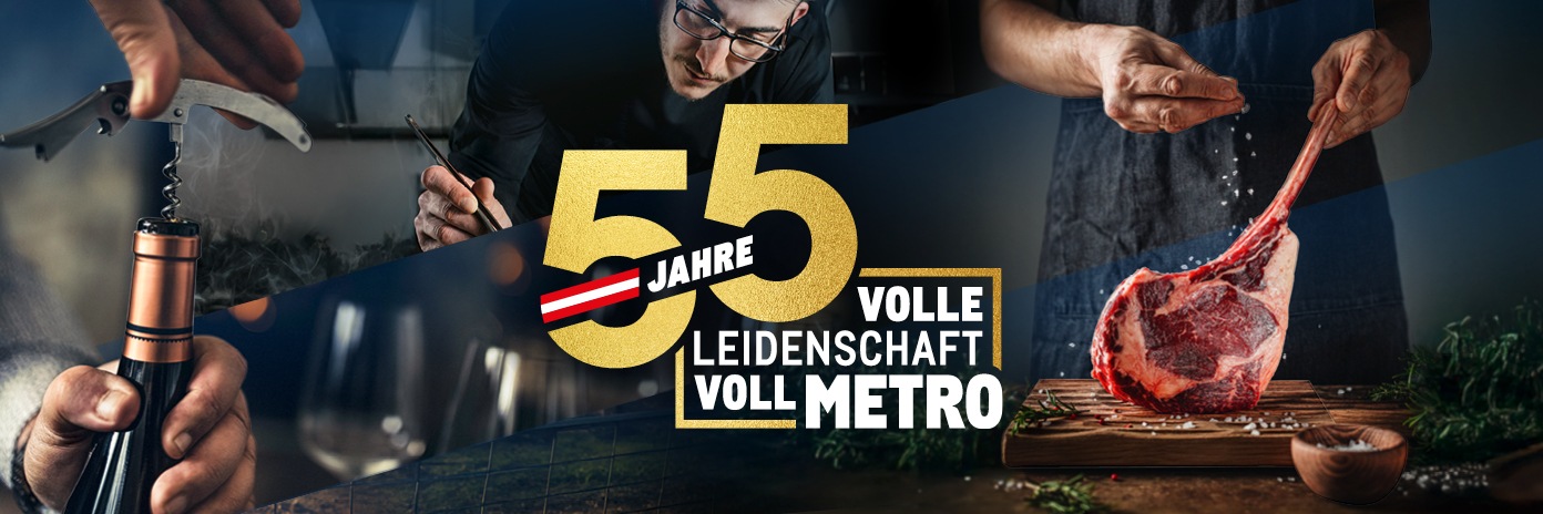 Metro Oesterreich, Jubilaeum, 55 Jahre