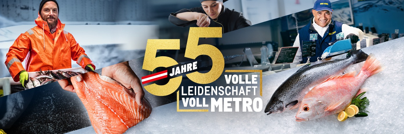 Metro Oesterreich, Jubilaeum, 55 Jahre