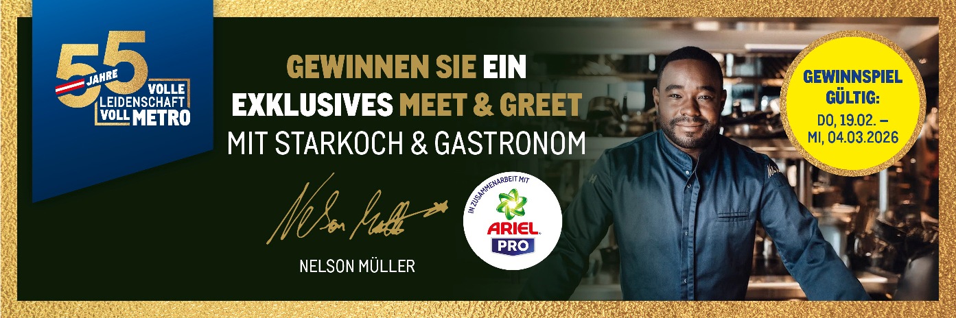 METRO Oesterreich, Jubilaeum, Gewinnspiel, Procter & Gamble
