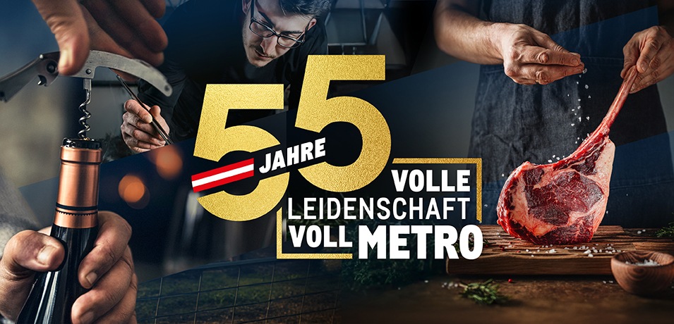 METRO Oesterreich, Jubilaeum, 55 Jahre, Ultrafrische, Fleisch