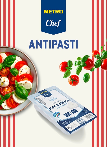 METRO Oesterreich, Italian Range, METRO Marken Artikel, METRO Chef, Italienische Food Produkte, Italienische Kueche, Italienisches Gastro-Sortiment, Italienisches Großhandels Sortiment, Anti Pasti