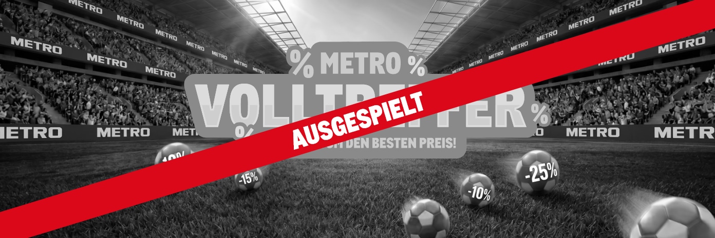 METRO Oesterreich, METRO Volltreffer, Prozentrabatte, Aktionen