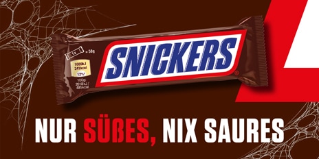 Snicker Halloween Banner