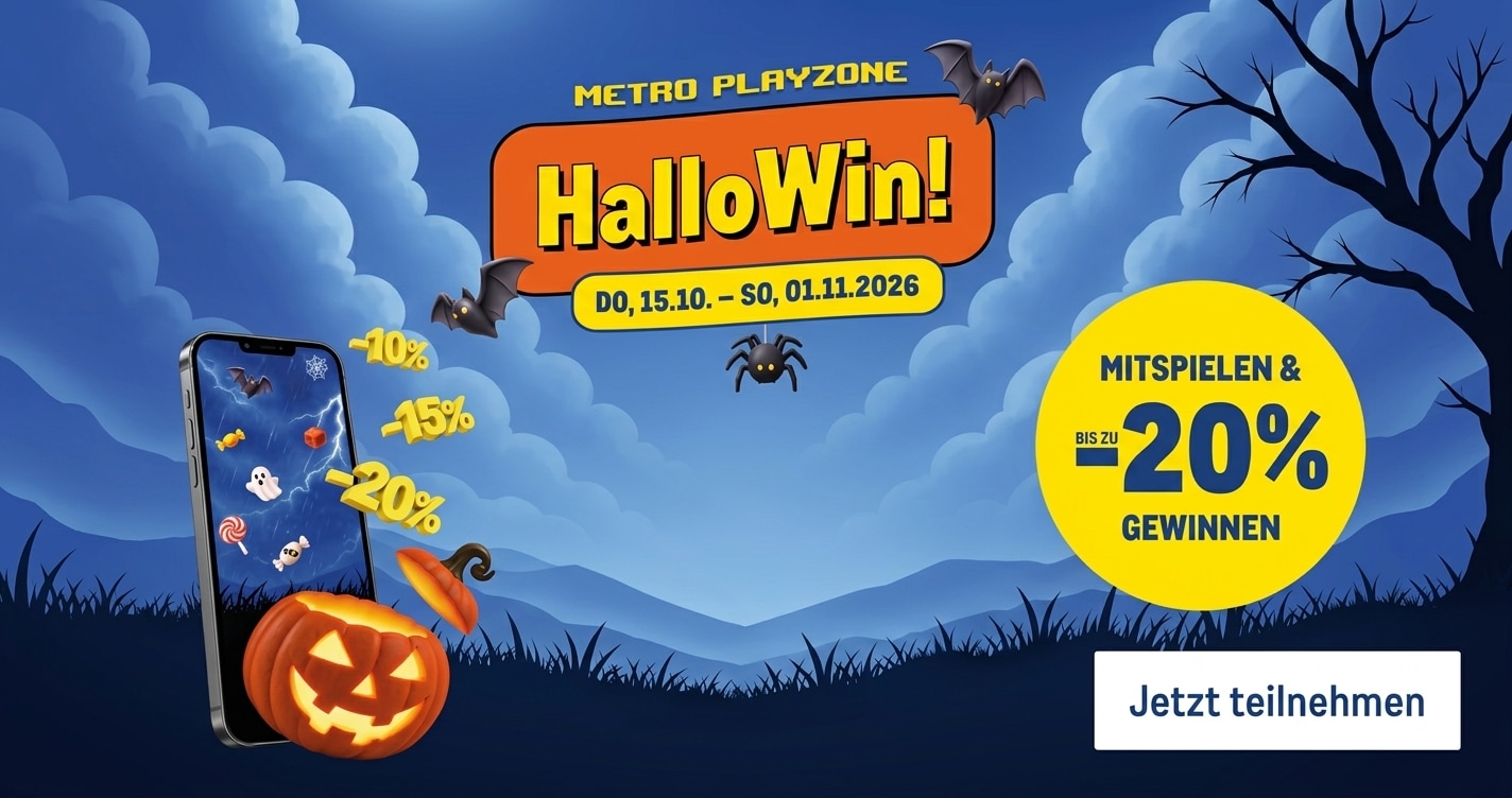 Halloween Gamification von METRO Österreich