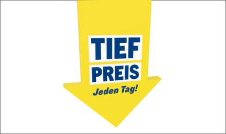METRO Oesterreich, Tiefpreis, Regalkennzeichnung