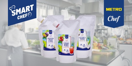 METRO Oesterreich, METRO Smart Chef, METRO Marken, Convenience, METRO Chef Fruchtpuerees