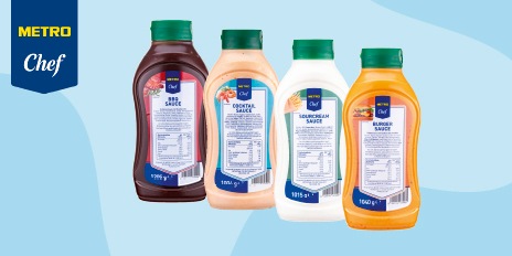 METRO Chef Neuheiten Saucen