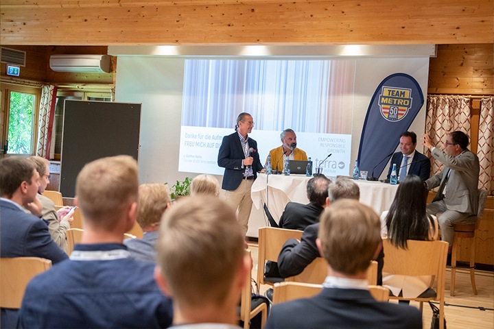 METRO Talk in Alpbach: Versorgung auch in Krisenzeiten gesichert