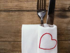 Bedruckte Servietten