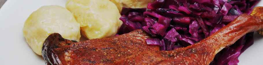 Füllung und Beilagen