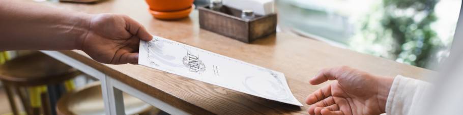 Menükarten, Tischaufsteller, Plakatständer