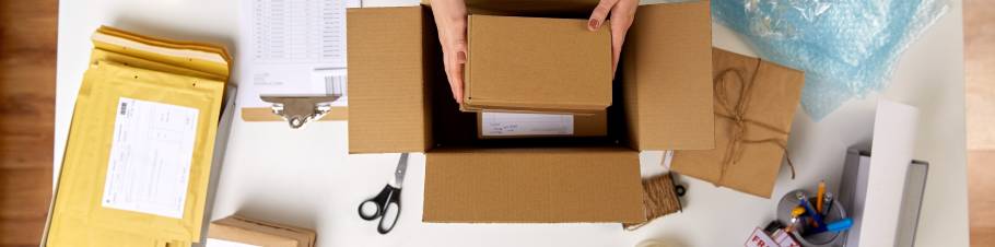 Versenden und verpacken