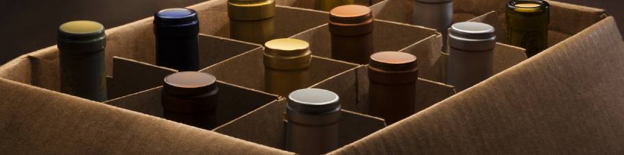 Edler Wein, sicher verpackt