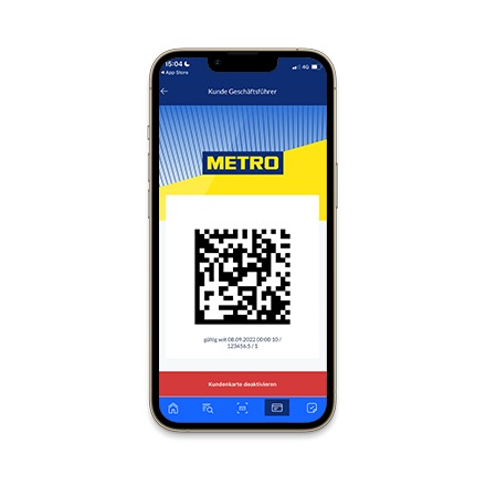 Digitale Kundenkarte