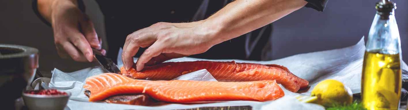 Köstlicher Lachs