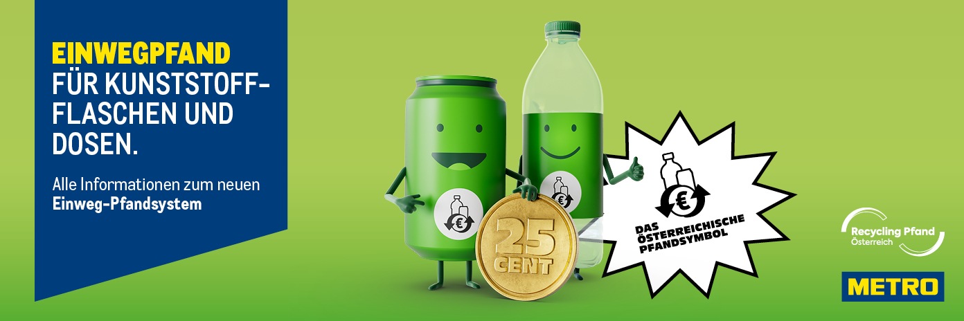 METRO Pfandsystem 2025 - EWP Recycling Pfand Austria
