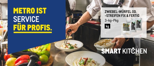 METRO Smart Kitchen, Zwiebel