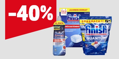 METRO Prozentaktion, Rabatt, Finish, Maschinenpflegetabs