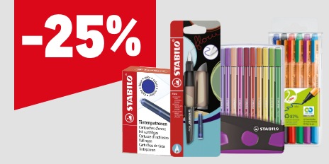 METRO Prozentaktion, Prozentrabatt, Stabilo