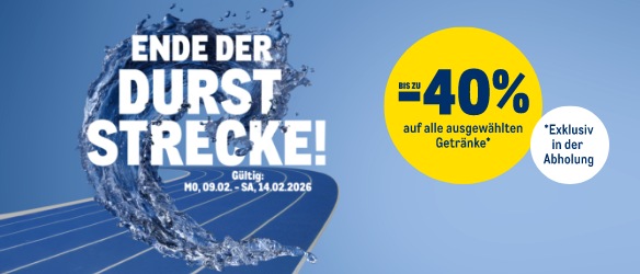 METRO Oesterreich, Durststrecke, Getraenke