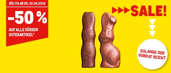 METRO Oesterreich, Prozentrabatt, Prozentaktion, Osterabverakuf, Suesswaren
