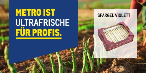 METRO Oesterreich, METRO Marken, Spargelzeit, Spargel, Saisongemuese