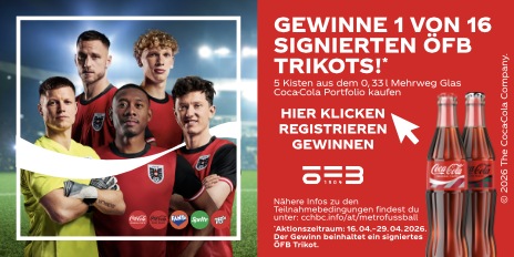 METRO Oesterreich, Coca-Cola FIFA Gewinnspiel