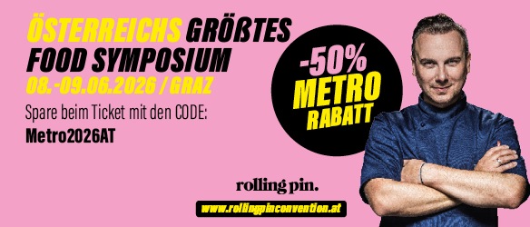 METRO Oesterreich, Rollingpin Convention 2026, Gastroevent