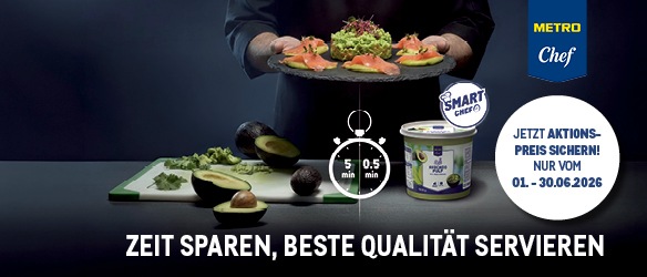 METRO Oesterreich, METRO Smart Chef, Convenience, Convenienceprodukte, METRO Chef Avocado, METRO Chef Guacamole