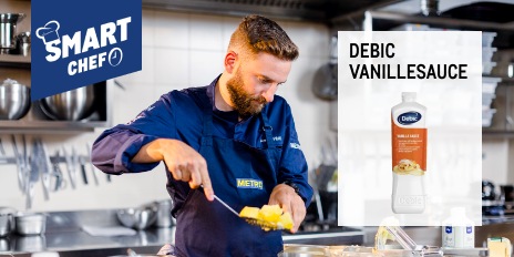 METRO Oesterreich, METRO Smart Chef, Convenience, Convenienceprodukte, Debic Vanillesauce