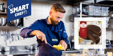 METRO Oesterreich, METRO Smart Chef, Convenience, Convenienceprodukte, Coppenrath & Wiese Sachertorte
