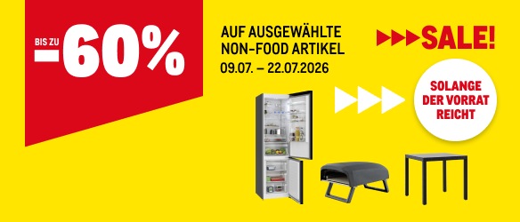 METRO Oesterreich, Abverkauf, Non-Food, Prozentrabatt