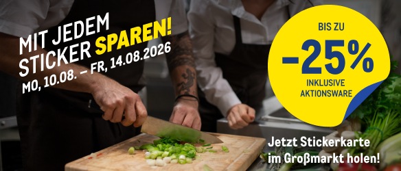 Stickeraktion bei Metro