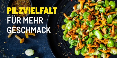Pilze für mehr Geschmack bei Metro Österreich