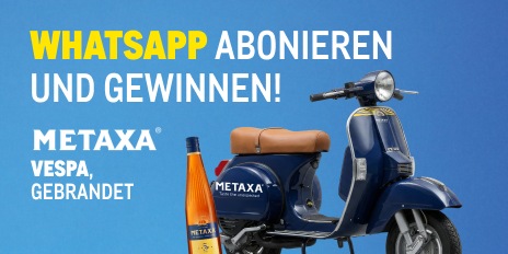 WhatsApp Gewinnspiel Metro Gewinne Vespa