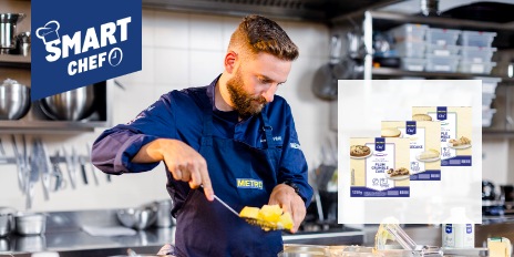 METRO Oesterreich, METRO Smart Chef, Convenience, Convenienceprodukte, Dessert, METRO Chef Kaesekuchen, Apfelstreuselkuchen, Pflaumenstreuselkuchen, Pudding-Kirschkuchen