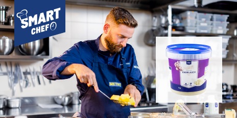 METRO Oesterreich, METRO Smart Chef, Convenience, Convenienceprodukte, Gemuese, METRO Chef Knoblauch gehackt