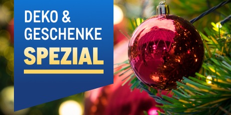 Deko und Geschenke für Weihnachten im Großhandel
