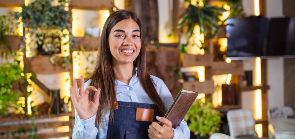 Restaurant menu and kitchen requirements