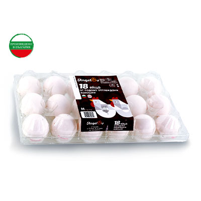 Бели пресни яйца АНГЕЛОВ