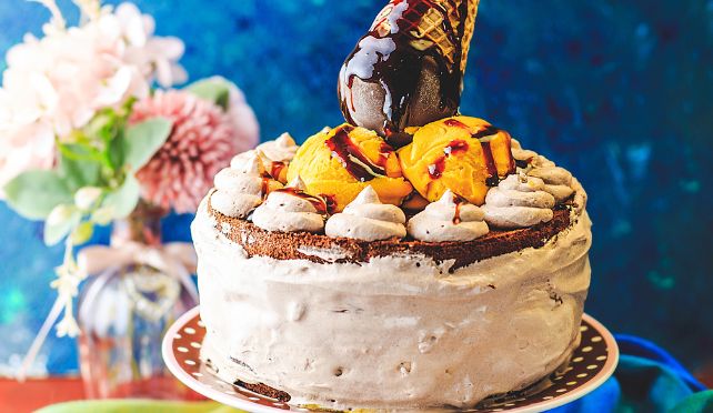 Сладоледена торта