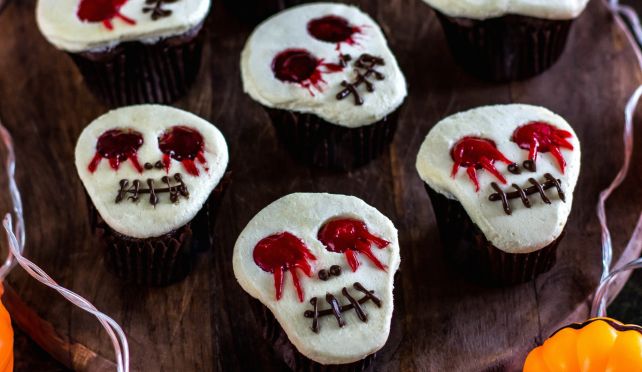 Шоколадови кексчета за Хелоуин