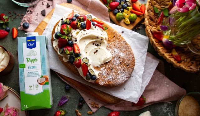 Веган морковен кейк