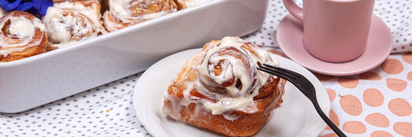 Канелени рулца с маскарпоне крем