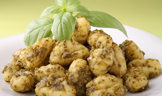 Ньоки с песто Дженовезе Zini