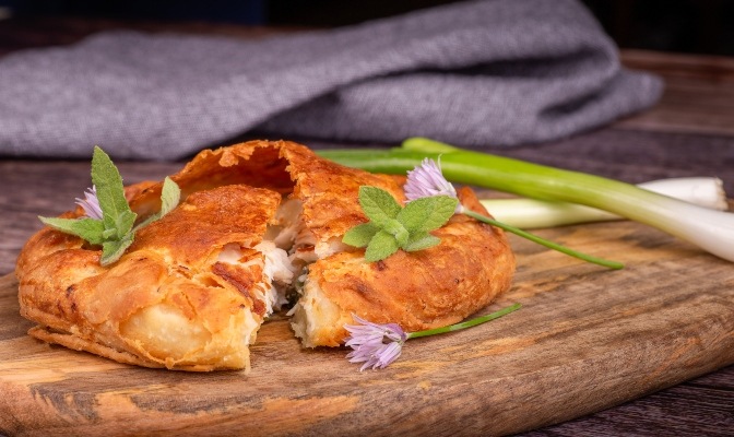 Зелник с пъстърва