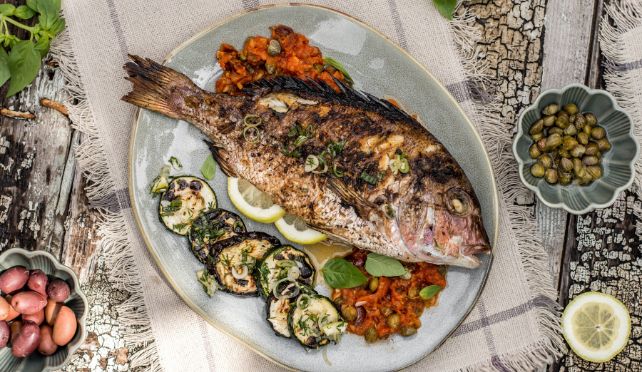 Рецепта за ароматно барбекю със средиземноморски привкус от Таня Донева