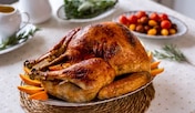 Печена пуйка с кленово масло