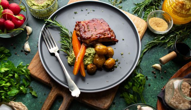 Агнешки гърди на фурна