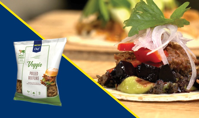 Рецепта за такос с дърпано телешко, гъбен дюксел и гуакамоле